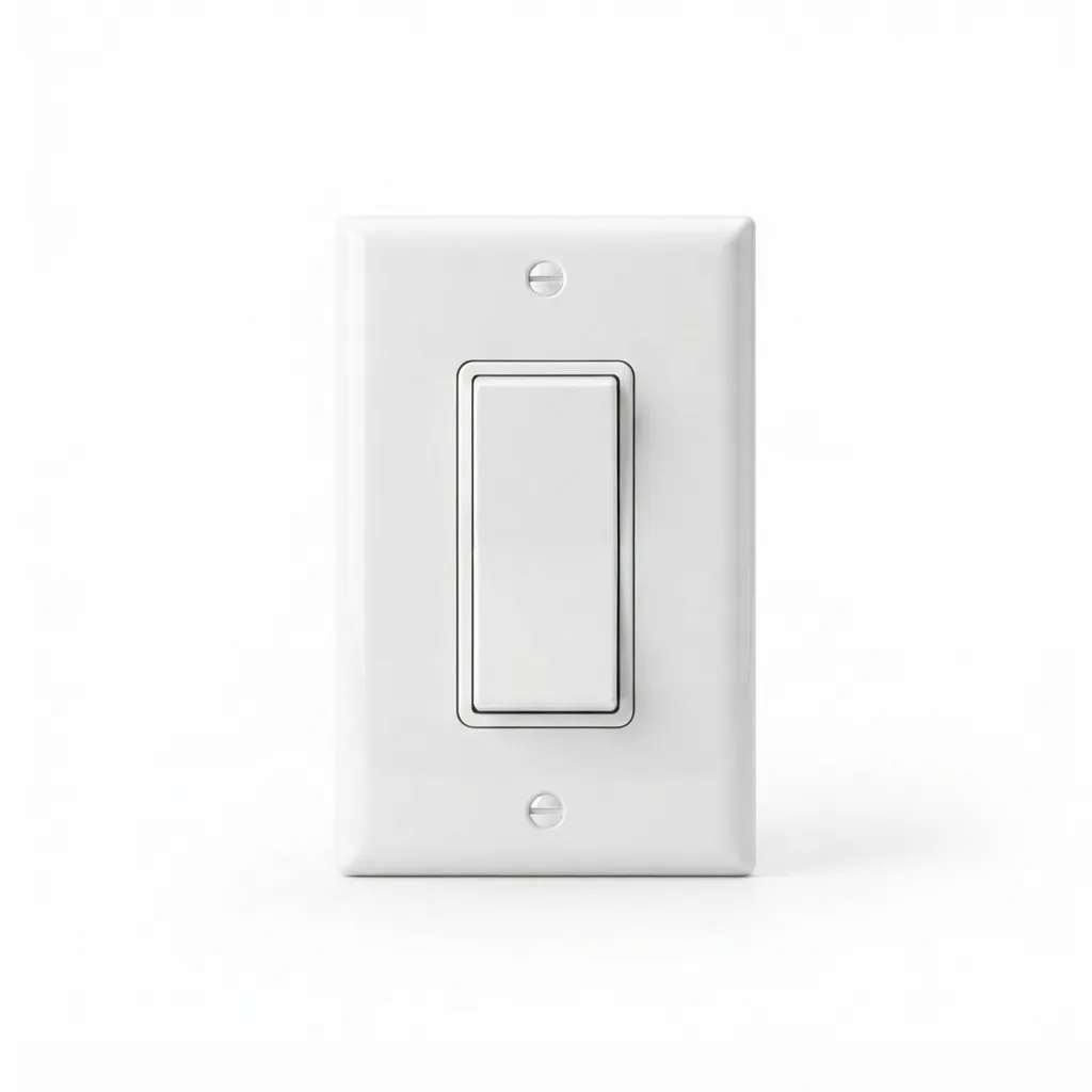 Выключатель одноклавишный Schneider Electric Glossa, белый